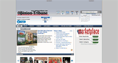 Desktop Screenshot of opinion-tribune.com